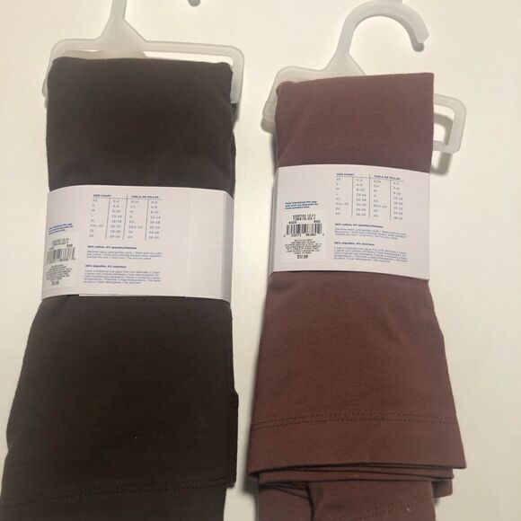 High Rise Bike Shorts Womens 4X Lot Of 2 Brown - Picture 1 of 2